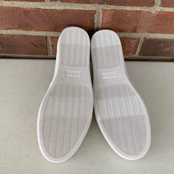 Brash Blush Star cut Twin Gore Low top Slip on Sneakers Girl's US 5 MINT - Picture 6 of 9